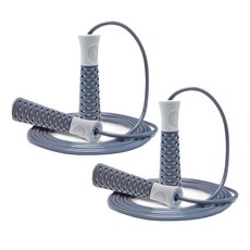 오엠티 다이어트 와이어 줄넘기, 그레이, 2개 스포츠/레저/헬스/요가/댄스 반품 최저가 5,500원