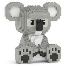 JEKCA 큰 눈 코알라 동물 블럭 S, 혼합색상, 1개 완구/취미/블록놀이 반품 최저가 48,960원