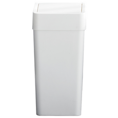 씨에스리빙 프라템 종량제 봉투 전용 스윙 사각 휴지통, 화이트 생활용품/수납/정리 반품 최저가 6,860원