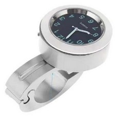 틸그린 자전거 오토바이 핸들바 시계 실버, 1개 자동차용품/오토바이용품 반품 최저가 8,130원