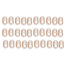 문구담 세련된 컬러 뚱클립 고양이 로즈골드, 1개, 30개입 문구/오피스/사무용품 전문관 반품 최저가 3,910원