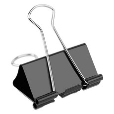 라이크존 클립 블랙 더블 집게, 51mm, 1개 문구/오피스/학용품/수업준비 반품 최저가 2,430원