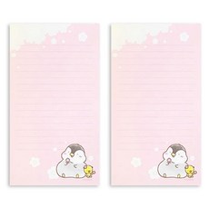 랑캣몰 포챠펭 라인 메모패드 2p 세트, 벚꽃놀이, 1세트 문구/오피스/노트/메모지 반품 최저가 6,000원