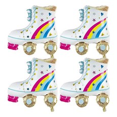 타이탄 프리미엄 생일 파티 미러볼 풍선, 스케이트화, 4개 문구/오피스/파티/이벤트 반품 최저가 6,000원