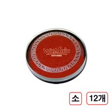 화신)원형인주(소) 12개입 문구/오피스/사무용품 전문관 반품 최저가 49,820원