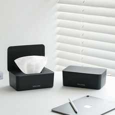 스토리빙 물티슈 보관 케이스, 블랙, 2개 생활용품/수납/정리 반품 최저가 4,660원