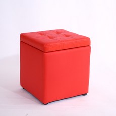 신원 체이스 쿠션스툴, 레드 홈인테리어/유아동가구 반품 최저가 11,210원