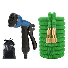 키친이레 고압 다기능 분사 금속 매직호스 22.5m + 8기능 고압 분사기 세트, 혼합색상 × 1세트, 혼합색상 자동차용품/세차/카케어 반품 최저가 27,900원