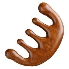 홈즈픽 원목 마사지 두피 괄사, 브라운, 1개 헬스/건강식품/건강/의료용품 반품 최저가 4,550원