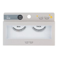 깜빡 인조 통짜 속눈썹 패키지버전 8mm 통짜 띠크, 1개, 블랙 뷰티/뷰티소품 반품 최저가 5,800원