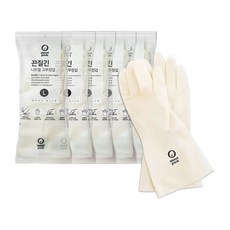 모스트픽 끈질긴 니트릴 고무장갑, 화이트, 대(L), 5개 주방용품/일회용품/종이컵 반품 최저가 10,600원