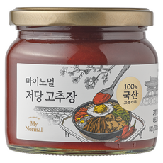 마이노멀 저당 고추장, 500g, 1개 식품/장/소스/드레싱/식초 반품 최저가 22,700원