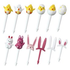 큐트미 아기자기 병아리픽 MP094 + 토끼픽 MP092 세트 B018, 12개, 1세트 주방용품/주방조리도구 반품 최저가 6,380원