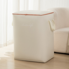 메이크마인 세탁가능한 대용량 옥스포드 이불 정리 파우치 다용도 의류 수납 정리함 140L, 화이트, 1개 홈인테리어/수납/정리 반품 최저가 8,920원