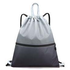 PDS스포츠 그라데이션 넉넉한 반쪽 앞포켓 드로스트링 짐색, 그레이, 1개 스포츠/레저/구기스포츠 반품 최저가 10,420원