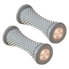 로그로 발바닥 지압 롤러 발 마사지기, 2개, 그레이 생활용품/건강/의료용품 반품 최저가 7,380원