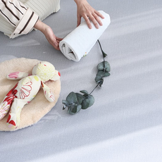 따사룸 PVC 셀프시공 롤매트 18mm, 그레이캔버스 홈인테리어/놀이/다용도매트 반품 최저가 27,640원
