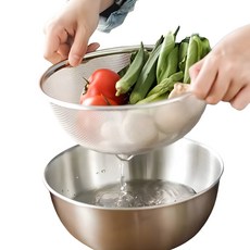 데일리픽 올스텐 이중 채반 세척볼 세트, 채반 + 세척볼, 1개 undefined/undefined 반품 최저가 8,010원