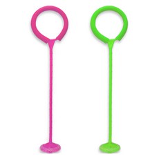 힐링스팟 LED 일자형 발목 줄넘기 2종 세트, 핑크 + 그린, 1세트 스포츠/레저/헬스/요가/댄스 반품 최저가 6,050원