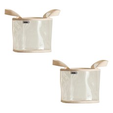 예다움 아린 투명 장난감 정리함 바구니, 베이지, 2개 출산/유아동/유아가구/인테리어 반품 최저가 14,010원