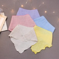 비단길 아동용 이지컬러 가제 스카프빕 5p 출산/유아동/유아동패션 반품 최저가 5,670원