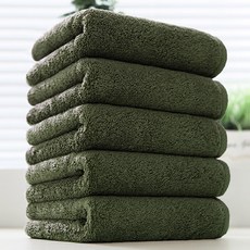 코튼클라우드 호텔 수건 200g 40수 코마사, 딥그린, 5개 홈인테리어/수건/타월 반품 최저가 20,740원