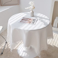하루재 프리미엄 식탁보, 딥화이트도트, 1개, 90 x 120 cm 홈인테리어/카페트/쿠션 반품 최저가 5,820원