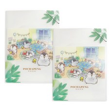 랑캣몰 포챠펭 투포켓 파일, 포챠펭 룸, 2개 문구/오피스/사무용품 전문관 반품 최저가 6,880원