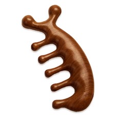 디어모모 얼굴 마사지 관리 바디 두피 괄사 우드, 1개, 돌고래형 뷰티/뷰티소품 반품 최저가 4,090원