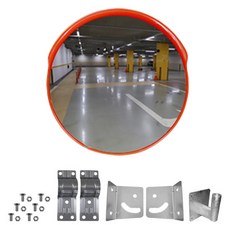 신도산업 PC 반사경 B타입 + 양날개브라켓 세트, 주황(반사경), 1세트 생활용품/안전/호신용품 반품 최저가 82,130원