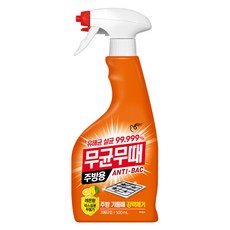 무균무때 안티박 주방용 세정제, 500ml, 1개 생활용품/청소세제 반품 최저가 3,040원