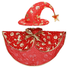 피앤비유니티 할로윈 마법사망토모자 2종 세트, 11 레드, 1세트 완구/취미/역할놀이 반품 최저가 10,150원