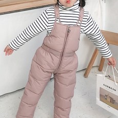 우주아이 아동용 이지업 패딩 멜빵 팬츠 출산/유아동/유아동패션 반품 최저가 31,910원