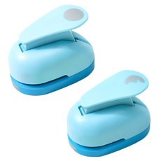 알로데 블리스 모양 펀치 2종 세트, 1세트, 14번(원형, 달) 문구/오피스/학용품/수업준비 반품 최저가 7,100원