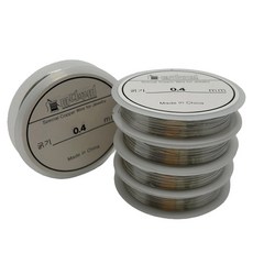마다꾸미 비즈 공예 DIY 만들기 재료 철사 0.4mm, 실버, 5개 문구/오피스/미술/화방용품 반품 최저가 7,840원