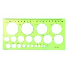 마다꾸미 컬러 도형 원형자, 03 그린(원형자), 1세트 문구/오피스/학용품/수업준비 반품 최저가 3,620원
