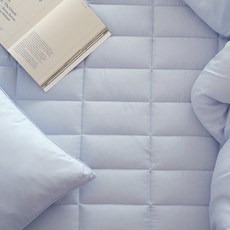 누비지오 고요한밤 프리미엄 렌징모달 침대패드, 소다 홈인테리어/FW 침구샵 반품 최저가 39,900원