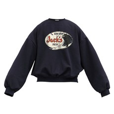 이지스튜디오 W 스트롱코튼 잭스 서프 벌룬핏 오버사이즈 맨투맨 패션의류/잡화/남녀 공용 의류 반품 최저가 9,950원