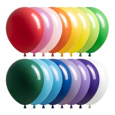 조이벌룬 풍선 25cm, 레인보우혼합, 100개 완구/취미/파티/마술도구 반품 최저가 7,000원