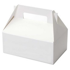 손잡이 답례상자 대 23 x 17 x 18 cm, 화이트, 10개 생활용품/비닐/포장용품 반품 최저가 5,210원