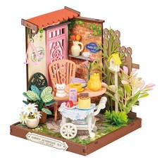 로라이프 로보타임 DIY 미니어처 펜시 티정원 퍼즐 DS038, 혼합색상, 76피스, 1개 완구/취미/퍼즐/큐브/피젯토이 반품 최저가 21,930원