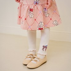 헤이미니 여아용 샤랄라트윈 리본물결 레깅스 출산/유아동/유아동패션 반품 최저가 2,910원