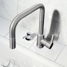 도비도스 무광 스텐 싱크대 원홀 수전 대붙이 FS-T107, 1개 주방용품/주방잡화 반품 최저가 65,220원