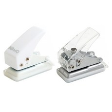 케이더블유트리오 사무용 다꾸 미니 펀칭기 2종 세트, 투명, 화이트, 1세트 문구/오피스/학용품/수업준비 반품 최저가 1,720원