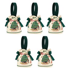 마켓감성 크리스마스 캔버스 선물가방, 트리, 5개 문구/오피스/데코/포장용품 반품 최저가 5,340원