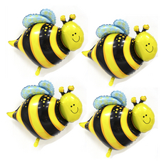 타이탄 생일 혼합 파티 풍선 미니 꿀벌, 혼합색상, 4개 문구/오피스/파티/이벤트 반품 최저가 7,100원