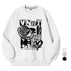 벤힛 남녀공용 빅사이즈 PIECE OF MEMORY 맨투맨 패션의류/잡화/남녀 공용 의류 반품 최저가 14,270원