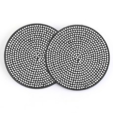 모나코올리브 블링 크리스탈 컵 홀더 매트, 2개, 화이트 자동차용품/인테리어 반품 최저가 3,780원