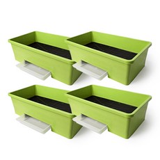 플라팜 베란다 텃밭화분 20L, 그린, 4개 홈인테리어/원예/가드닝 반품 최저가 37,650원