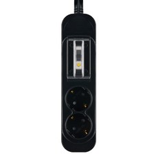 보에담 누전 고용량 멀티탭 2구, 3m, 블랙, 1개 홈인테리어/생활전기용품 반품 최저가 15,120원